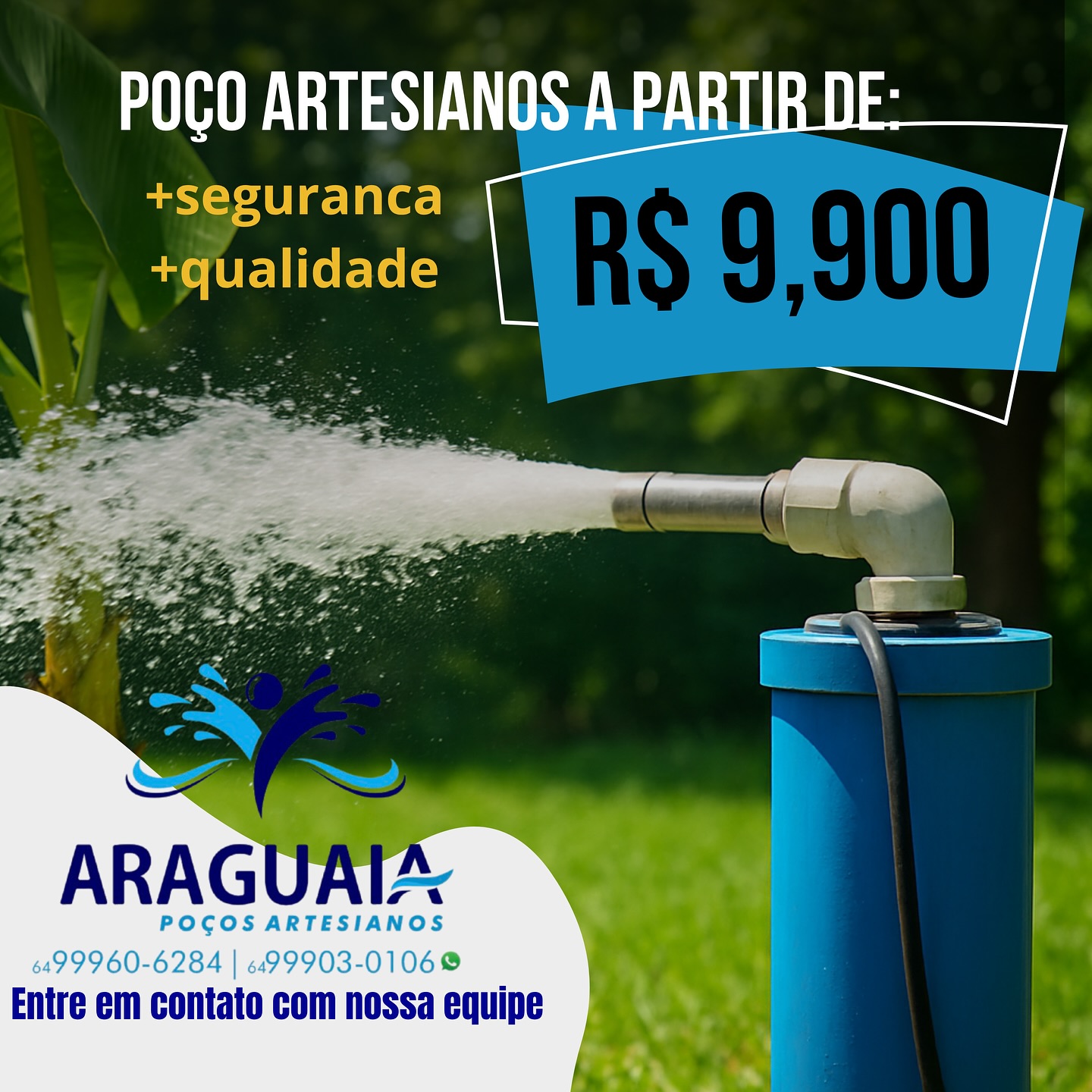Poços a partir de R$ 9.900